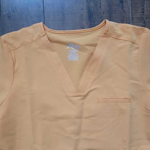 NWT Reina V-Neck 3 Welt Pockets Luxe Stretch Jogger Pants Size Small Sun… - Picture 4 of 16